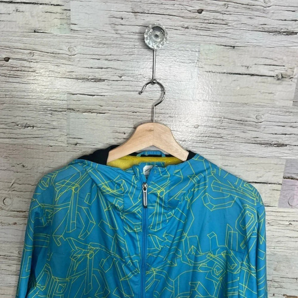 Orage light blue jacket  yellow size small men’s - Picture 3 of 8